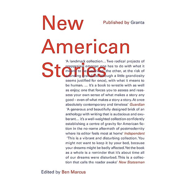 New American Stories, Ben Marcus