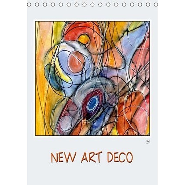 New Art Deco (Tischkalender 2020 DIN A5 hoch), Claudia Gründler