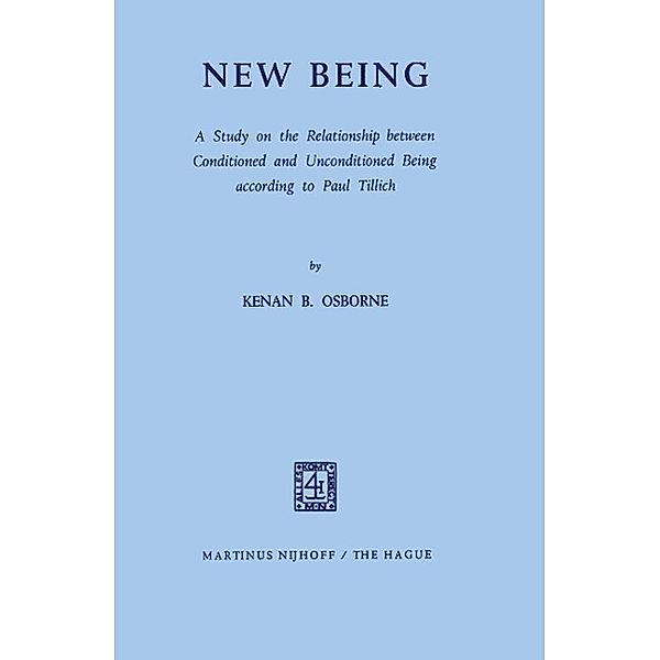 New Being, Kenan B. Osborne