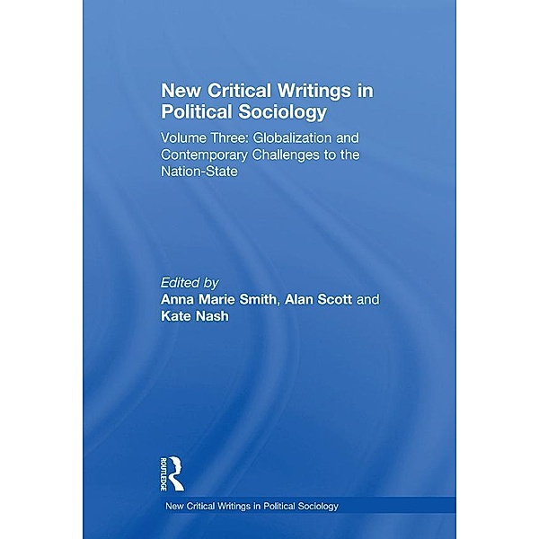 New Critical Writings in Political Sociology, Alan Scott