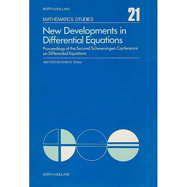 New Developments in Differential Equations