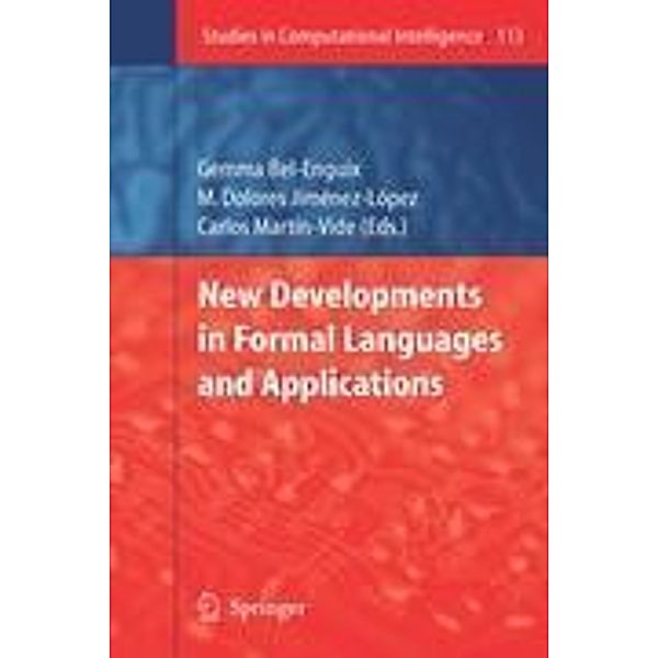 New Developments in Formal Languages and Applications