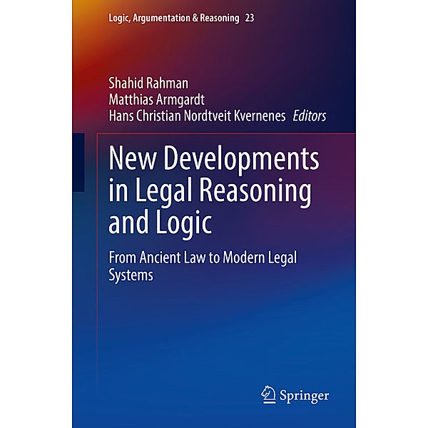 New Developments in Legal Reasoning and Logic