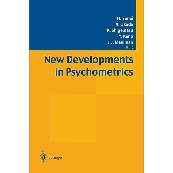 New Developments in Psychometrics