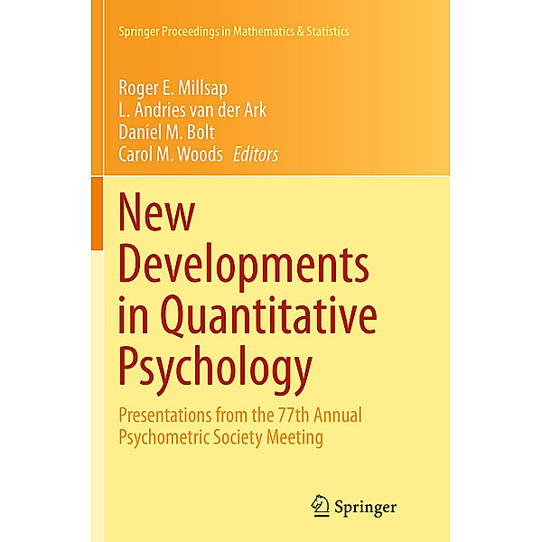 New Developments in Quantitative Psychology