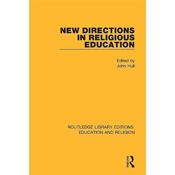 New Directions in Religious Education