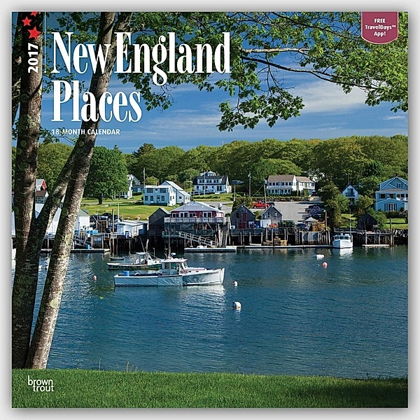 New England Places - Neuengland 2017 - 18-Monatskalender