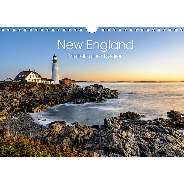 New England - Vielfalt einer Region (Wandkalender 2018 DIN A4 quer), Lukas Proszowski