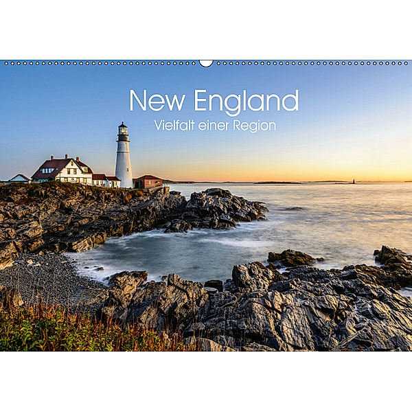New England - Vielfalt einer Region (Wandkalender 2018 DIN A2 quer), Lukas Proszowski