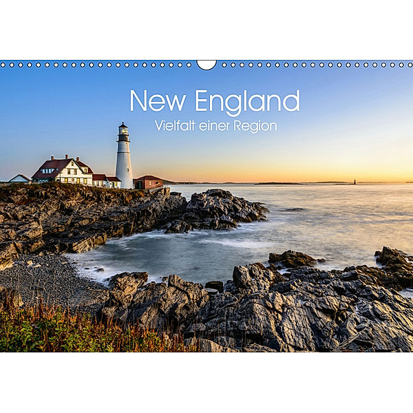 New England - Vielfalt einer Region (Wandkalender 2019 DIN A3 quer), Lukas Proszowski