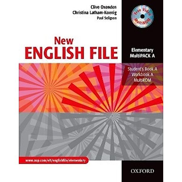 New English File, Elementary: MultiPack, w. Multi-CD-ROM, Clive Oxenden, Christina Latham-Koenig, Paul Seligson