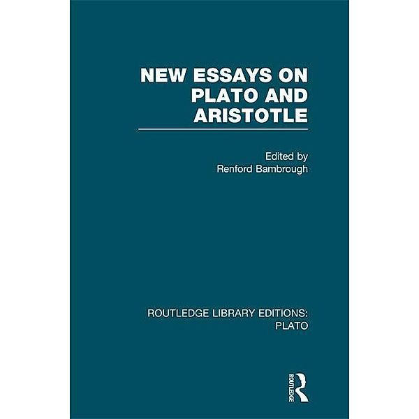 New Essays on Plato and Aristotle (RLE: Plato)