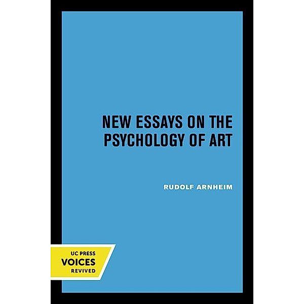 New Essays on the Psychology of Art, Rudolf Arnheim