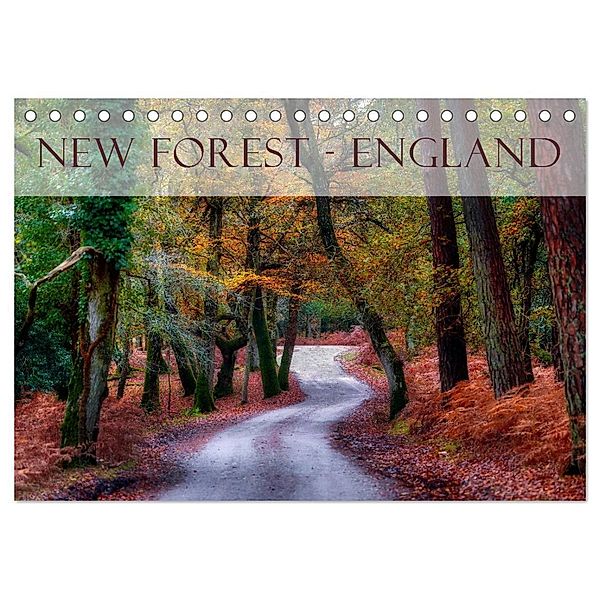 New Forest - England (Tischkalender 2025 DIN A5 quer), CALVENDO Monatskalender, Calvendo, Joana Kruse