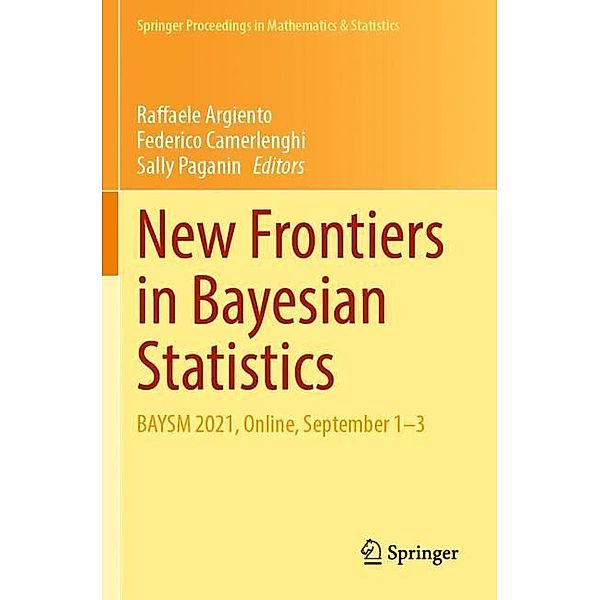 New Frontiers in Bayesian Statistics