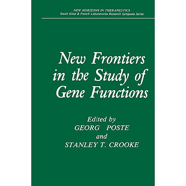 New Frontiers in the Study of Gene Functions