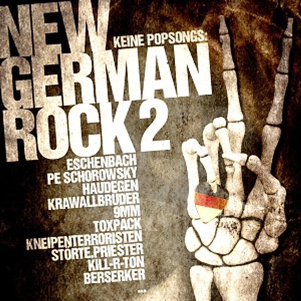 New German Rock 2, Diverse Interpreten