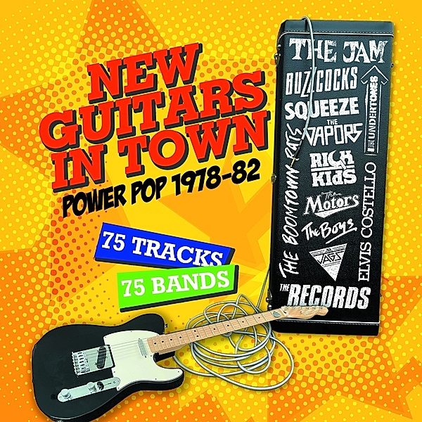 New Guitars In Town-Power Pop 1978-82 (3cd Box), Cutting Crew, Various