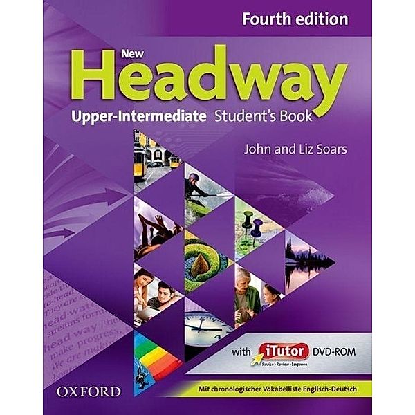 New Headway, Upper-Intermediate, Fourth Edition: Student's Book, w. iTutor DVD-ROM (Ausgabe Schweiz)