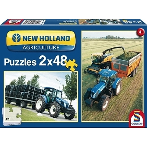 New Holland Agriculture (Kinderpuzzle), TD5 115 / FR500