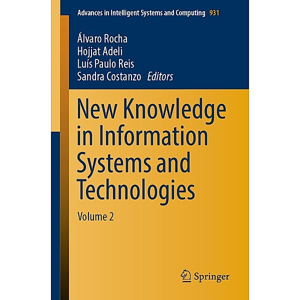 New Knowledge in Information Systems and Technologies / Advances in Intelligent Systems and Computing Bd.931