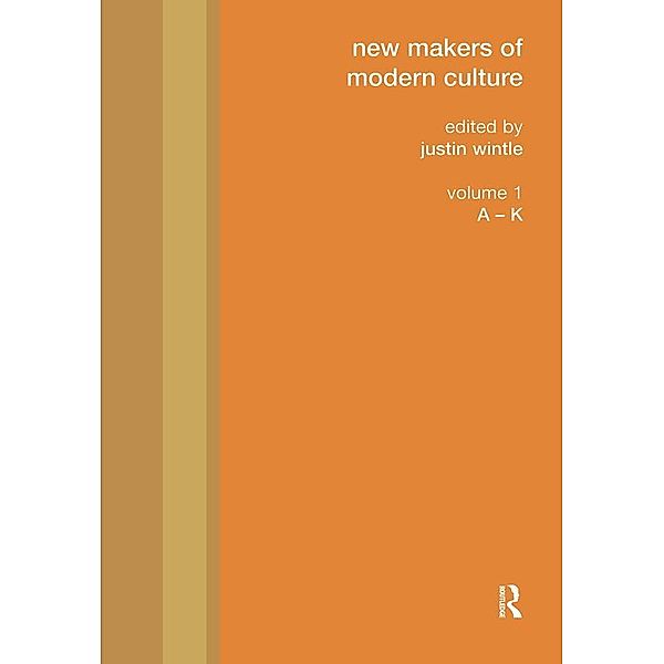 New Makers of Modern Culture
