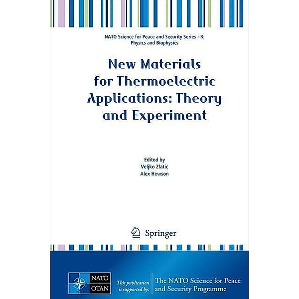 New Materials for Thermoelectric Applications: Theory and Experiment