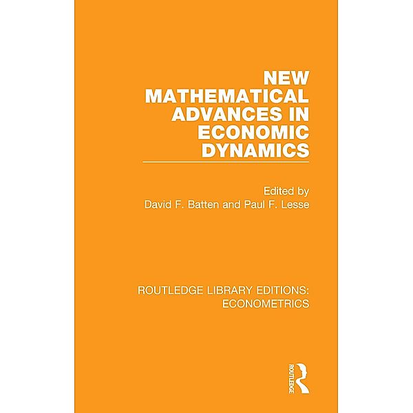 New Mathematical Advances in Economic Dynamics