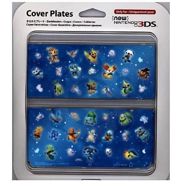 New Nintendo 3DS Zierblenden Pokémon SMD