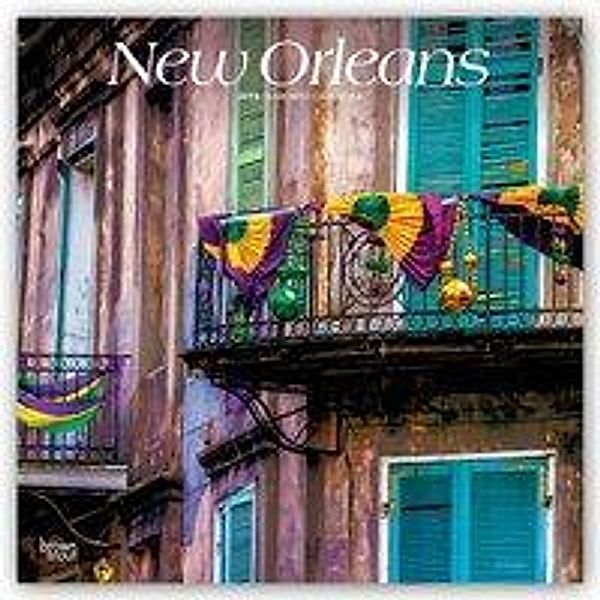 New Orleans 2019 - 18-Monatskalender mit freier TravelDays-A