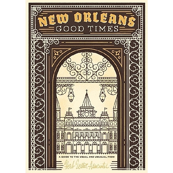 New Orleans: Good Times, Map, Herb Lester Associates
