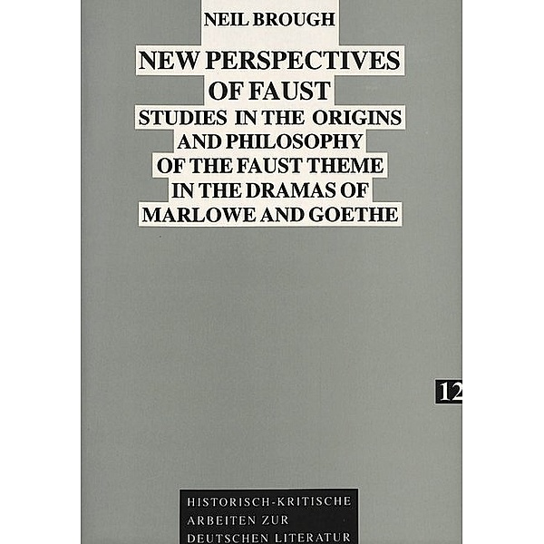 New Perspectives of Faust, Neil Brough