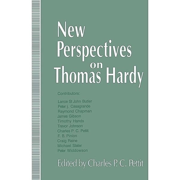 New Perspectives on Thomas Hardy, C. Pettit