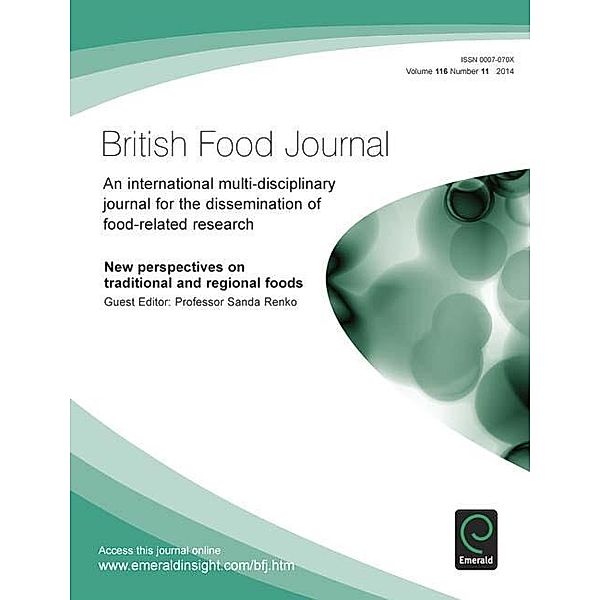 New perspectives on traditional and regional foods
