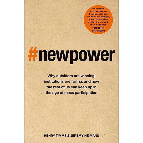 New Power, Jeremy Heimans, Henry Timms