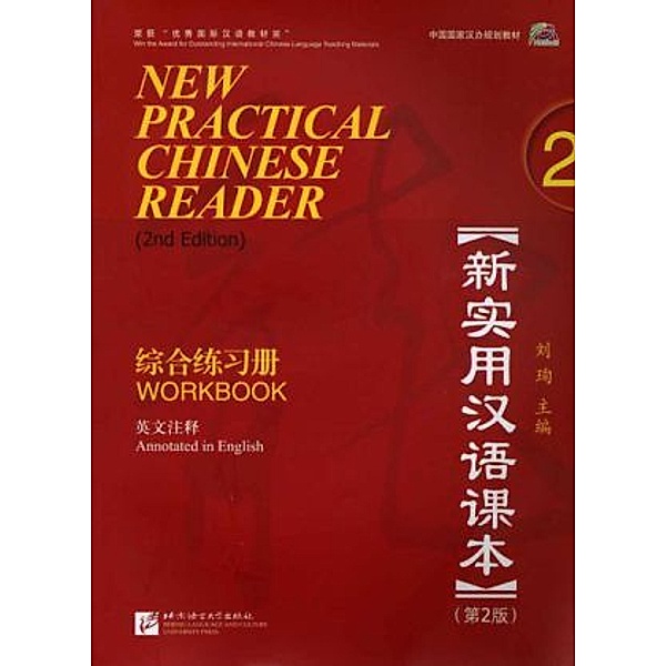 New Practical Chinese Reader 2, Workbook (2. Edition), m. 1 Audio-CD, Xun Liu