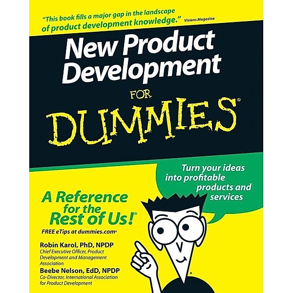 New Product Development For Dummies, Robin Karol, Beebe Nelson