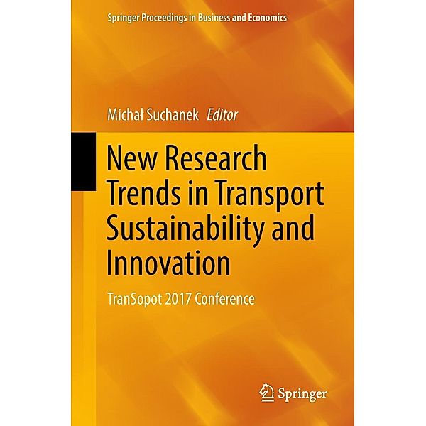 New Research Trends in Transport Sustainability and Innovation / Springer Proceedings in Business and Economics