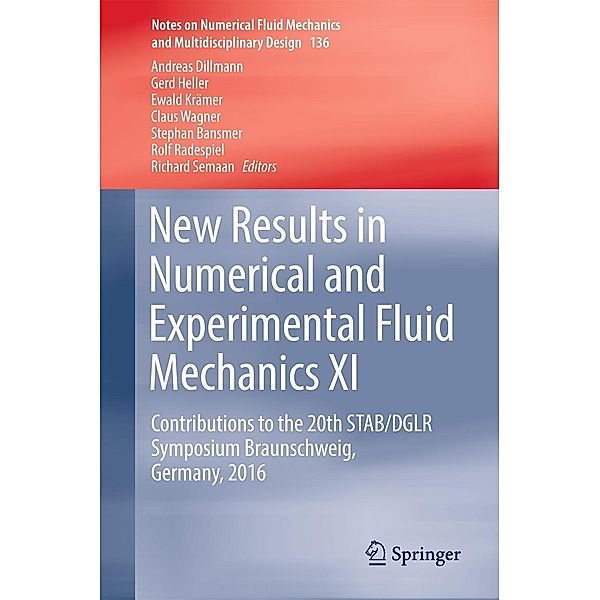 New Results in Numerical and Experimental Fluid Mechanics XI / Notes on Numerical Fluid Mechanics and Multidisciplinary Design Bd.136