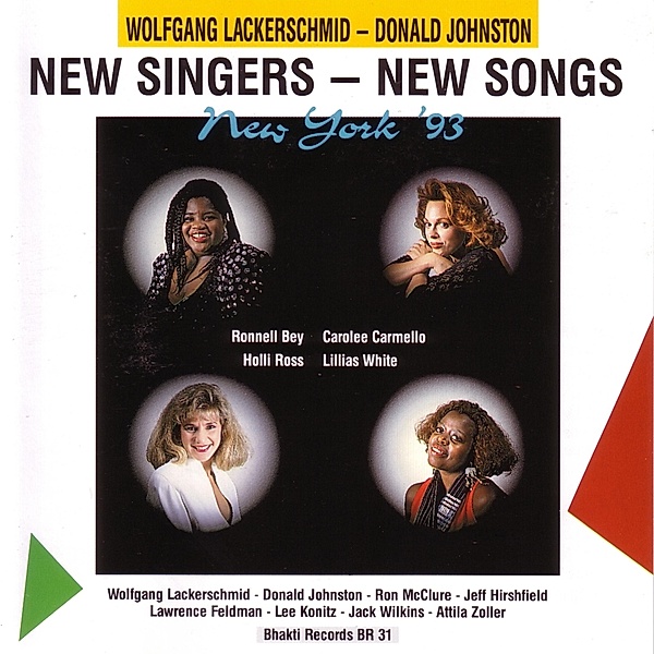 New Singers-New Songs  93, W.-Johnston D.-Zoller A.-Bey R Lackerschmid
