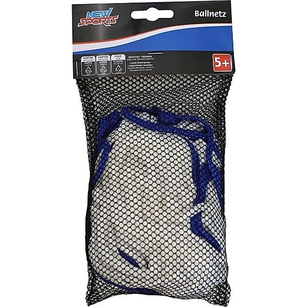 New Sports Ballnetz für 10 Fussbälle