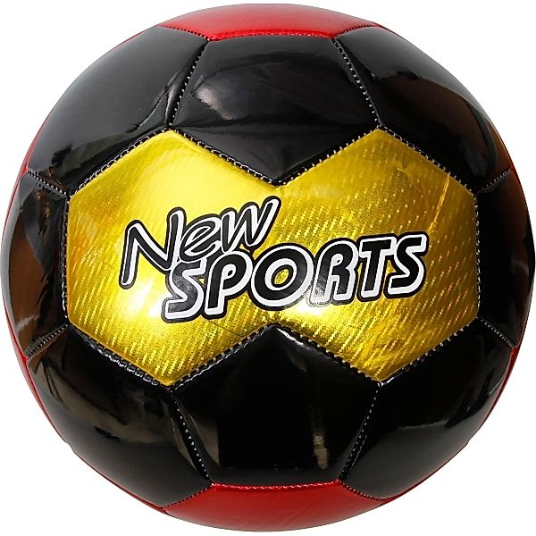 New Sports Fussball Deutschland, Grösse 5, PVC, unaufgeblasen