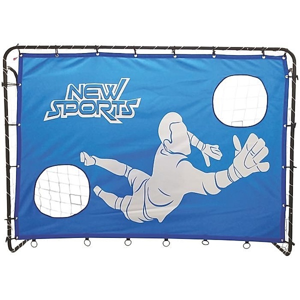 New Sports Fußballtor mit Torwand 213 x 152 x 76 cm