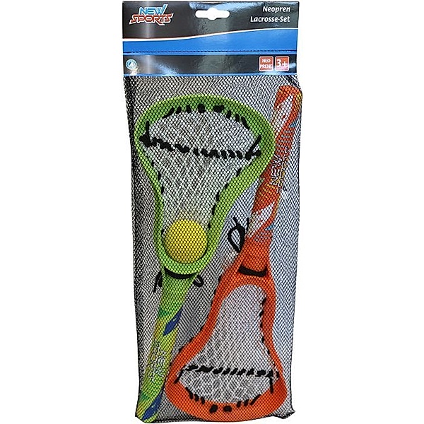 New Sports Neopren Lacrosse-Set, 3-teilig
