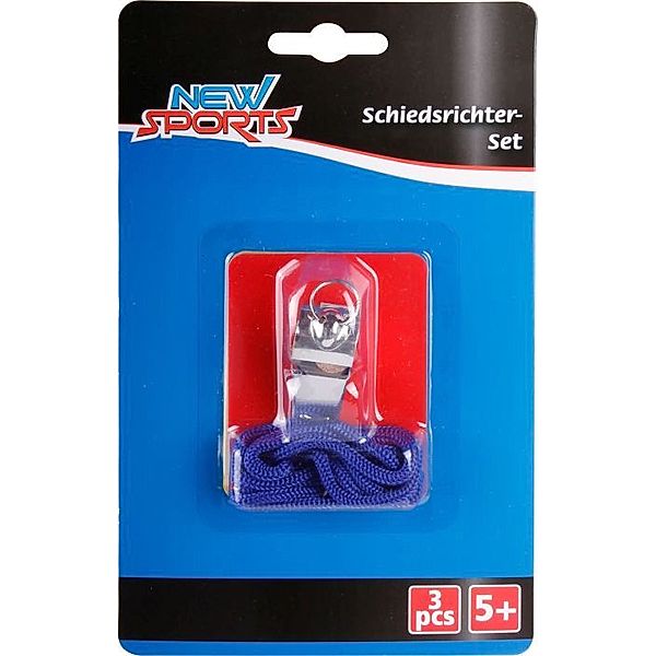 New Sports Schiedsrichter-Set, 3-teilig