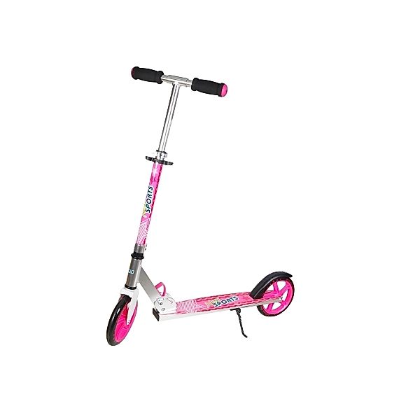 New Sports Scooter Pink Star, 205 mm