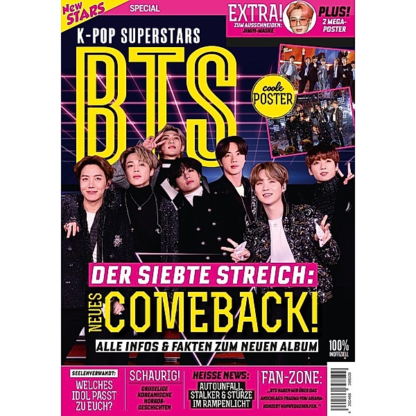 New Stars Special K-Pop Superstars BTS - DER SIEBTE STREICH: NEUES COMBACK!, Oliver Buss