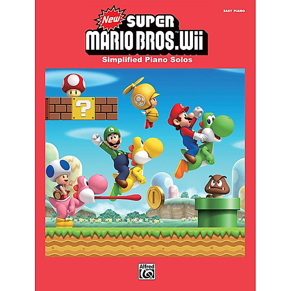 New Super Mario Bros. Wii, Klavier, Koji Kondo, Kenta Nagata, Shiho Fujii, Ryu Nagamatsu