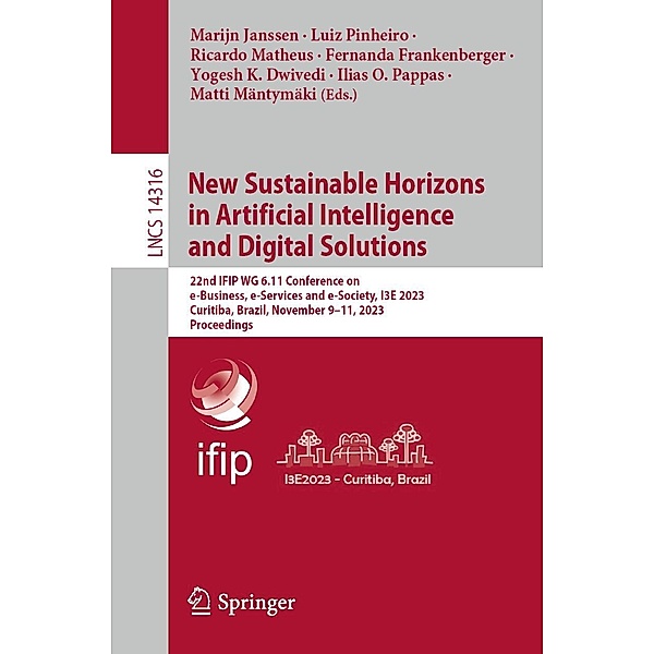 New Sustainable Horizons in Artificial Intelligence and Digital Solutions / Lecture Notes in Computer Science Bd.14316