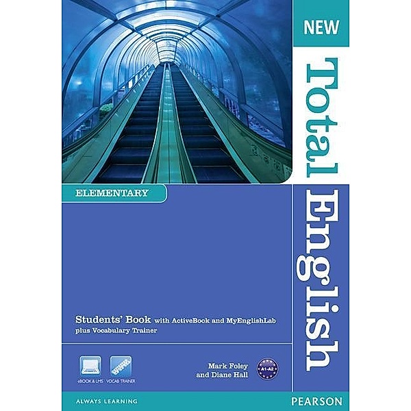 New Total English Elementary Students' Book with Active Book and MyLab Pack, m. 1 Beilage, m. 1 Online-Zugang, Diane Hall, Mark Foley